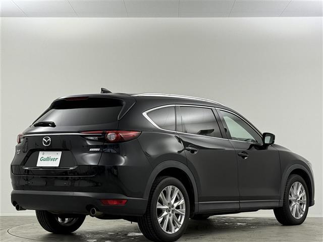 CX-8 XDプロアクティブ 純正ナビ DVD 全方位 後席モニター BSM ETC ルーフレール レーダークルーズコントロール レーンキープアシスト コーナーセンサー 前後ドライブレコーダー パワーシート スペアキー(19枚目)