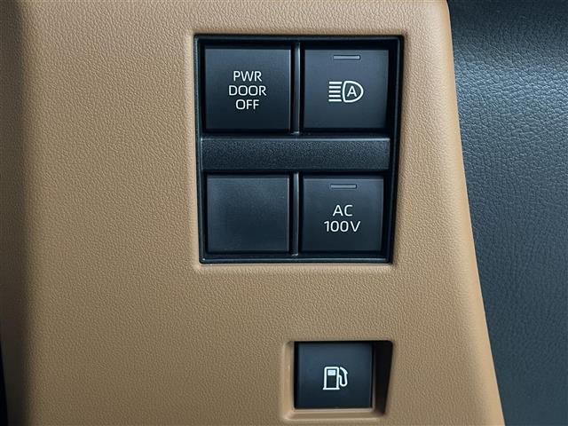 ヴェルファイアハイブリッド Z プレミア ムーンルーフ 後席モニター 茶革 360° BSM 純正14型ナビ 両側電動 オットマン 温シート ベンチレーション デジタルインナーミラー HUD スペアタイヤ アドバンストパーク ETC 禁煙(21枚目)