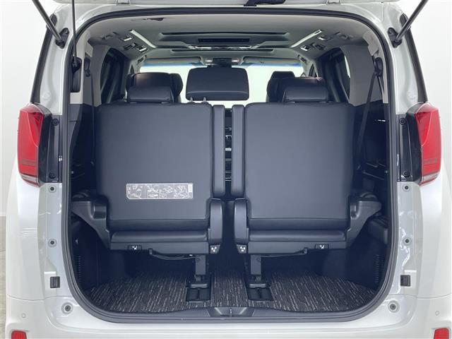 アルファード 2.5S Cパッケージ サンルーフ 12.8型後席 ALPINE11型ナビTV 温シート エアシート 両側電動スライドドア Bカメラ パワーシート パワーバックドア 三眼LEDヘッドライト 追従走行 ETC BT 禁煙(38枚目)