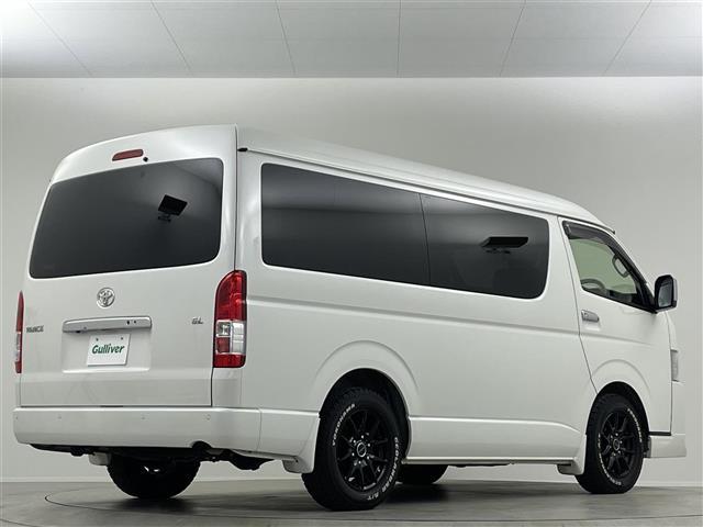 ハイエースワゴン ＧＬ　禁煙　モデリスタエアロ　後席　全方位　ＬＥＤ　純正ナビ　ビルトインＥＴＣ　ドライブレコーダー　フルセグＴＶ　パワースライドドア　スマートキー　ＭＴモード付ＡＴ　衝突被害軽減（19枚目）