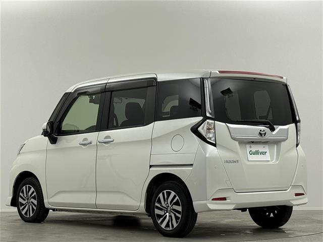 ルーミー カスタムＧ　純正８型ＤＡ　全方位　温シート　両側電動　ＥＴＣ　オートハイビーム　コーナーセンサー　レーダークルーズコントロール　レーンキープアシスト　衝突軽減システム　純正１４インチホイール　スペアキー（17枚目）