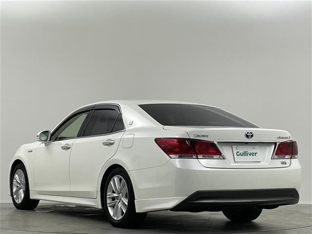 クラウンハイブリッド アスリートS 禁煙 純正8型ナビ 温冷シート Bカメラ 黒革 LEDヘッドライト ビルトインETC 前後ドライブレコーダー パワーシート クルーズコントロール オートハイビーム MTモード付 フルセグ BT USB(17枚目)