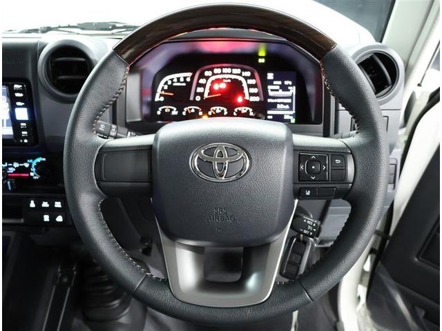 ランドクルーザー７０ ＡＸ　フルセグテレビ　ＴＶ・ナビ　Ｂモニター　セキュリティ　助手席エアバック　横滑り防止機能　アルミホイール　ＤＶＤ再生　オートクルーズコントロール　キーレスエントリー　ＬＥＤヘッドランプ　ＥＴＣ　記録簿（13枚目）