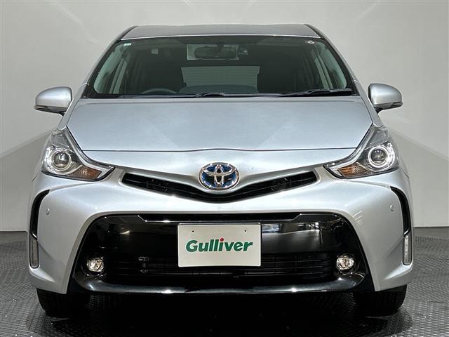 プリウスアルファ S 社外10型ナヒ゛社外後席モニター ETC 前ドライブレコーダー バックカメラ LEDヘッドライト 純正フロアマット 衝突軽減システム スマートキー 3列シート スペアーキー カーテンエアーバック(25枚目)