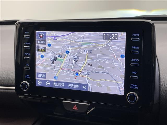 ヤリスクロス ハイブリッドＺ　モデリスタエアロ　純正８型ナビ　Ｂｌｕｅｔｏｏｔｈ　全周囲カメラ　衝突被害軽減ブレーキ　レーンアシスト　コーナーセンサー　ブラインドスポットモニター　オートマチックハイビーム　シートヒーター　禁煙車（4枚目）