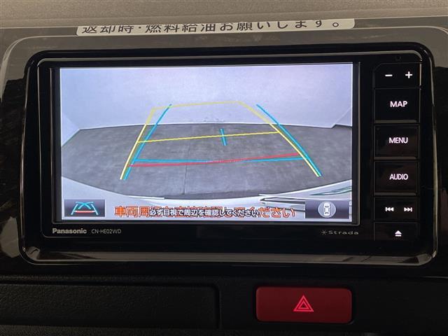 ハイエースバン スーパーＧＬ　ダーク　プライムＩＩ　デジタルインナーミラー　両側電動スライドドア　衝突被害軽減ブレーキ　社外ＳＤナビ　前後コーナーセンサー　ＥＴＣ　前後ドライブレコーダー　フルセグＴＶ　バックカメラ　ＵＳＢ入力端子　スマートキー　禁煙（4枚目）