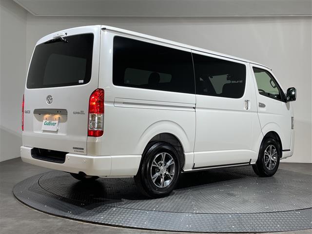 ハイエースバン スーパーＧＬ　ダーク　プライムＩＩ　デジタルインナーミラー　両側電動スライドドア　衝突被害軽減ブレーキ　社外ＳＤナビ　前後コーナーセンサー　ＥＴＣ　前後ドライブレコーダー　フルセグＴＶ　バックカメラ　ＵＳＢ入力端子　スマートキー　禁煙（40枚目）