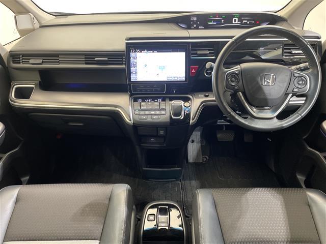 ステップワゴンスパーダ ｅ：ＨＥＶスパーダ　Ｇ・ＥＸ　ホンダセンシング　純正１１．６インチフリップダウンモニター／純正１０インチナビ／フルセグＴＶ／ＥＴＣ２．０／ドライブレコーダー／ハーフレザーシート／シートヒーター／両側電動スライドドア／わくわくゲート／ＬＥＤ／禁煙車（2枚目）