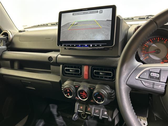 ジムニーシエラ JC 9型ALPINEディスプレイオーディオ/RAYSALAPJアルミホイール/HKSマフラー/社外フロントバンパー/スキッドプレート/パイオニアスピーカー/クルーズコントロール/ドライブレコーダー/禁煙車(22枚目)