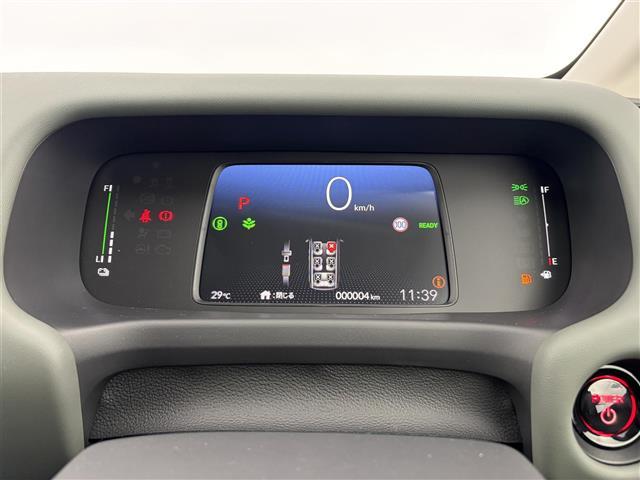 フリード e:HEVクロスター 登録済未使用車 フルセグTV Bluetooth バックモニター BSM アダプティブクルーズコントロール 両側パワースライドドア 純正AW シートヒーター バックカメラ 革巻きステアリング USB(4枚目)