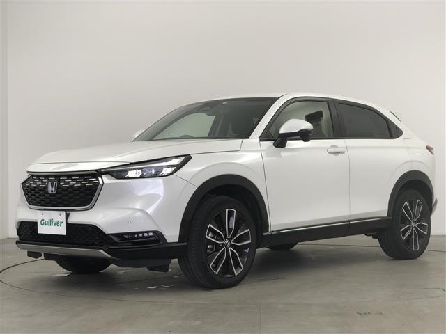 ヴェゼル ｅ：ＨＥＶ　Ｚ　ＱＩ充電　純正ナビ　フルセグＴＶ　Ｂｌｕｅｔｏｏｔｈ　Ａｐｐｌｅｃａｒｐｌａｙ　ａｎｄｒｏｉｄａｕｔｏ　パドルシフト　ＢＳＭ　ＥＴＣ２．０　オプションフロントグリル　バックカメラ　電動リアゲート（35枚目）