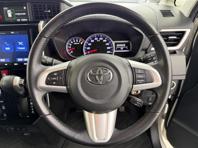 ルーミー カスタムG 純正9インチナビ フルセグTV 両側パワースライドドア ETC 前席シートヒーター 前後ドライブレコーダー コーナーセンサー クルーズコントロール バックカメラ LEDヘッドライト オートハイビーム(3枚目)