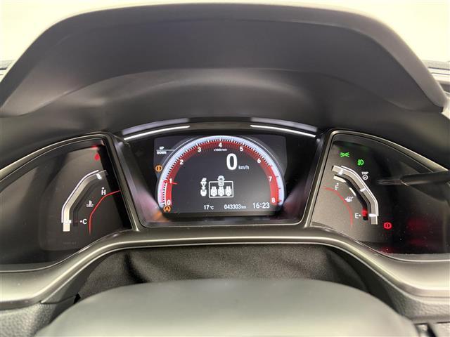 シビック ハッチバック ホンダセンシング 無限スポイラー 無限ドアミラー 純正SDナビ フルセグTV ホンダセンシング バックカメラ ハーフレザーシート シートヒーター ETC2.0 ドライブレコーダー ACC 純正18インチ(4枚目)