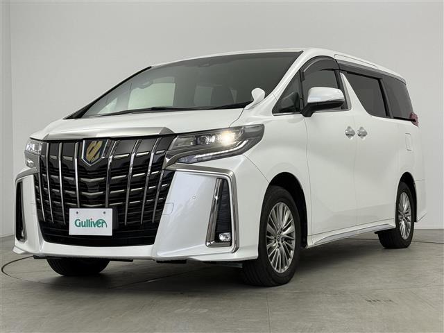 アルファードハイブリッド S タイプゴールドII ワンオナ 4WD 追従クルコン レーンアシスト BSM オートマチックハイビーム デジタルミラー 三眼LED LEDフォグ 両側パワスラ Pバックドア スマートキー 純正フロアマット(37枚目)