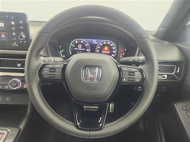 シビック e:HEV ホンダセンシング 9型グーグル搭載ホンダコネクトディスプレイ(AppleCarPlay/AndroidAuto) ETC2.0 前後純正ドラレコ バックカメラ 前席シートヒーター 純正18インチAW(3枚目)