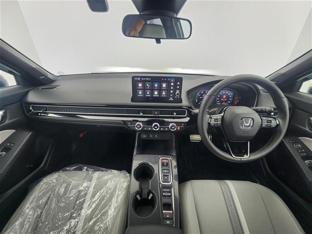 シビック e:HEV ホンダセンシング 9型グーグル搭載ホンダコネクトディスプレイ(AppleCarPlay/AndroidAuto) ETC2.0 前後純正ドラレコ バックカメラ 前席シートヒーター 純正18インチAW(42枚目)