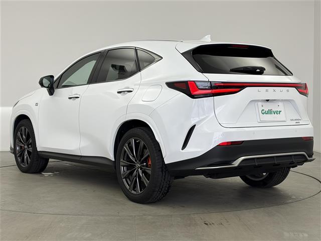 NX NX450h+ Fスポーツ 純正ナビ サンルーフ ブラックレザーシート パノラミックビューモニター ビルトインETC2.0 前後ドラレコ オレンジキャリパー 前席パワーシート 前席エアシート 全席シートヒーター レーダークルーズ(34枚目)