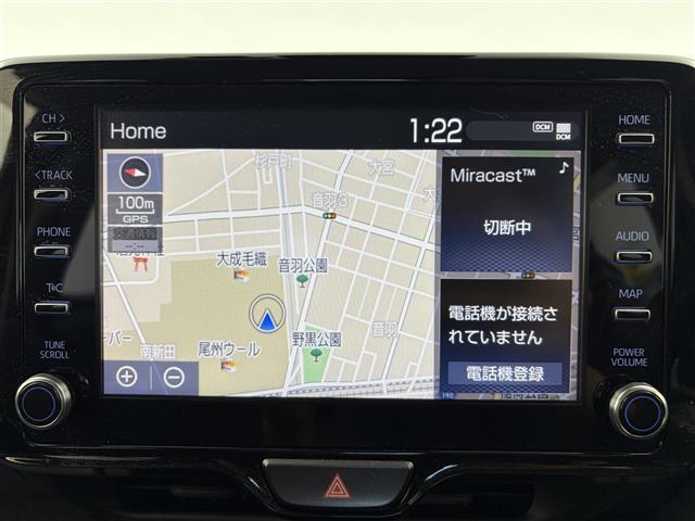 ヤリスクロス ハイブリッドG 純正8.8インチディスプレイオーディオナビ フルセグTV パノラミックビューモニター トヨタセーフティセンス ETC2.0 前方ドライブレコーダー 純正16インチアルミホイール LEDヘッドライト(10枚目)