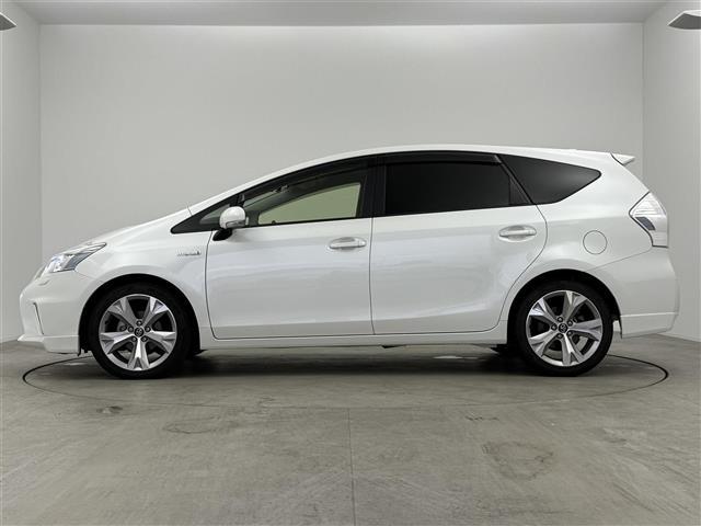 プリウスアルファ Sツーリングセレクション 純正HDDナビ 前後ドラレコ ETC 横滑り防止 オートライト フォグランプ TSC 純正18インチAWプッシュスタート スペアキー レザー調シートカバー(34枚目)