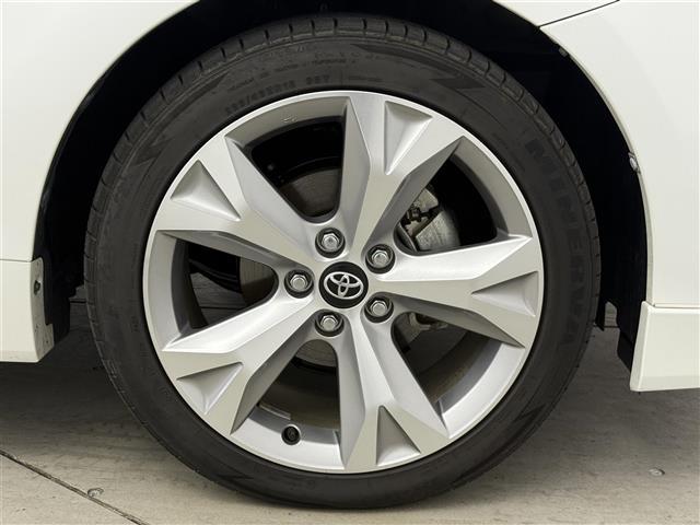 プリウスアルファ Sツーリングセレクション 純正HDDナビ 前後ドラレコ ETC 横滑り防止 オートライト フォグランプ TSC 純正18インチAWプッシュスタート スペアキー レザー調シートカバー(38枚目)