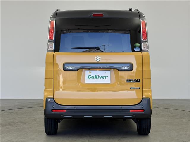 スペーシアギア ハイブリッドXZ ターボ スズキセーフティサポート 衝突被害軽減ブレーキ 車線逸脱警報 レーダークルーコントロール ステアリングスイッチ 両側電動スライドドア 純正ナビ ワンセグTV Bluetooth ステアリングスイッチ(34枚目)