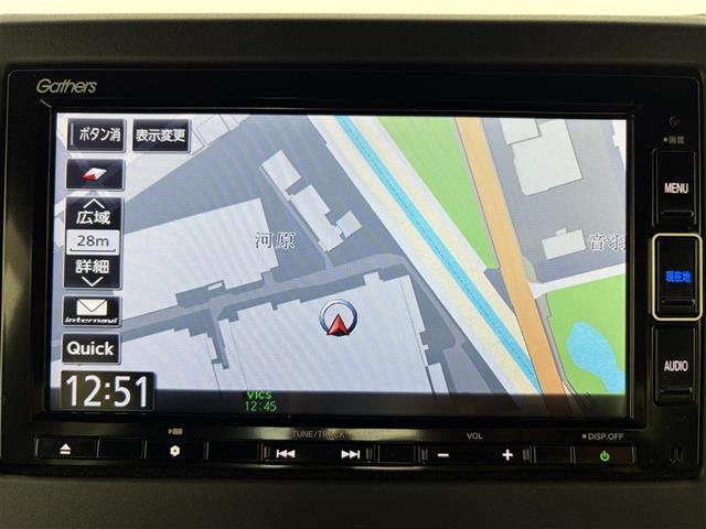 N-BOXカスタム L 純正7インチナビ バックカメラ Bluetooth ホンダセンシング 衝突被害軽減システム クルーズコントロール コーナーセンサー 横滑り防止装置 レーンキープアシスト オートライト ETC(10枚目)