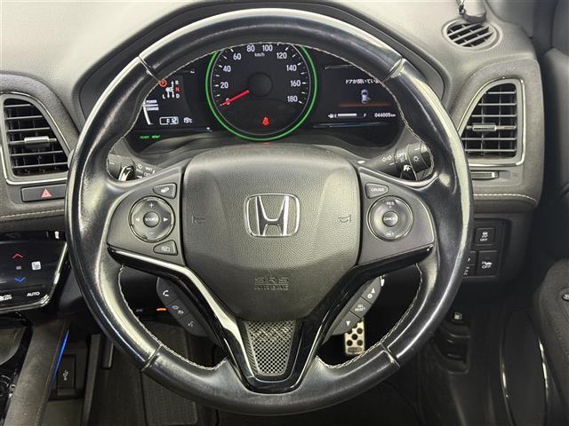 ヴェゼル ハイブリッド 純正ナビ(CD・DVD・Bluetooth・フルセグTV・USB・HDMI)バックカメラ 前後ドライブレコーダー ETC 前席シートヒーター クルーズコントロール パドルシフト LEDオートライト(3枚目)