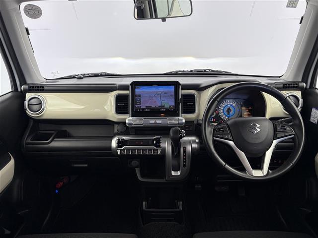 クロスビー HYBRID MZ 社外ナビ(CD・DVD・Bluetooth・フルセグTV)車内ルーフラック ETC クルーズコントロール 前席シートヒーター クリアランスソナー パドルシフト ダウンヒルアシスト ステアリングリモコン(2枚目)