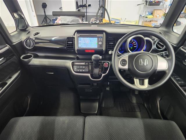 N-BOXカスタム G・Lパッケージ 純正7インチナビ バックカメラ ワンセグTV 横滑り防止装置 盗難防止装置 オートライト フォグランプ 片側パワースライドドア 前後ドライブレコーダー ETC 純正AW 純正フロアマット(42枚目)