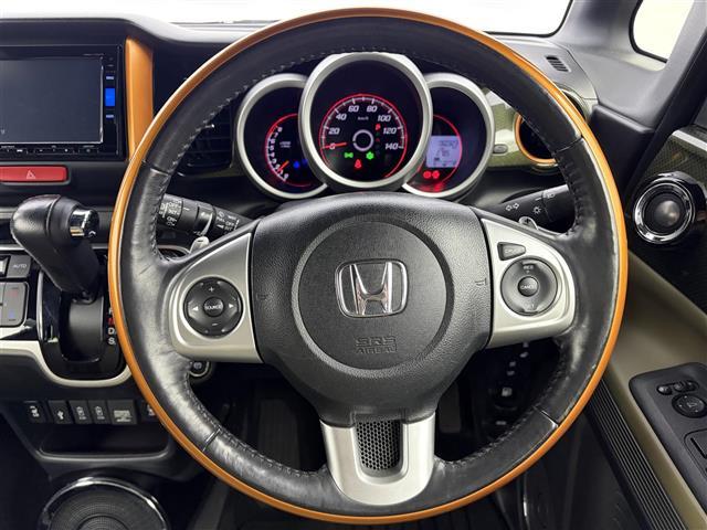 N-BOXスラッシュ X・ターボパッケージ 純正SDナビ クルコン Bluetoot シートヒーター エアシート ステアリングヒーター ステアリングリモコン レザーシート 電動PK ETC 純正AW 純正フロアマット アイドリングストップ(3枚目)