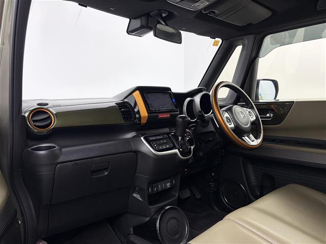 N-BOXスラッシュ X・ターボパッケージ 純正SDナビ クルコン Bluetoot シートヒーター エアシート ステアリングヒーター ステアリングリモコン レザーシート 電動PK ETC 純正AW 純正フロアマット アイドリングストップ(23枚目)