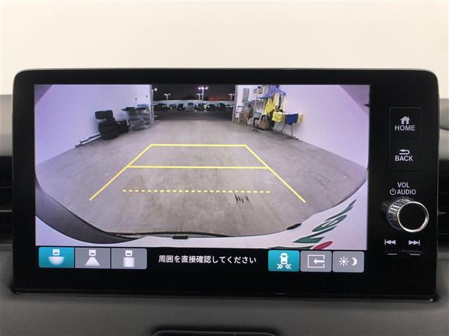 ヴェゼル ｅ：ＨＥＶ　Ｚ　ワンオーナー　純正ナビ　バックカメラ　置くだけ充電　ドラレコ　ＢＳＭ　ＥＴＣ２．０　ハーフレザー　シートヒーター　ステアリングヒーター　電動リアゲード　　純正１８インチＡＷ　衝突軽減システム　ＡＣＣ（11枚目）