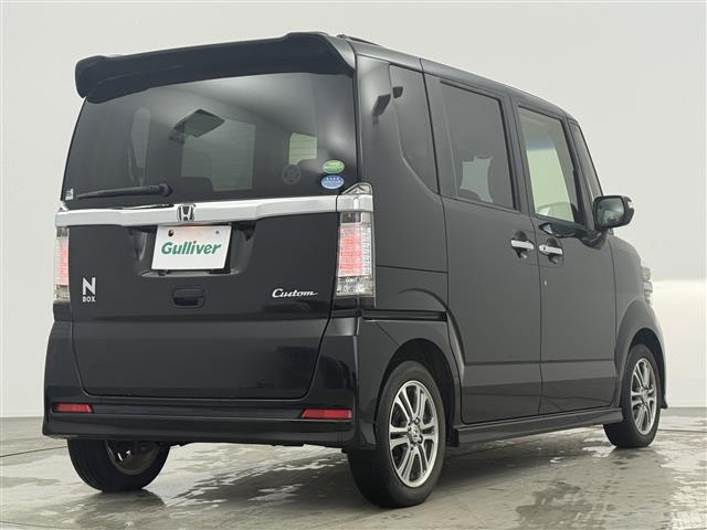 Ｎ－ＢＯＸカスタム Ｇ　ＳＳパッケージ　ＳＤナビ　地デジＴＶ　ＣＤ／ＤＶＤ　両側パワースライドドア　前方ドライブレコーダー　ＥＴＣ　純正フロアマット　純正１４インチアルミホイール　横滑り防止装置　オートライト　スマートキー　プッシュスタート（29枚目）