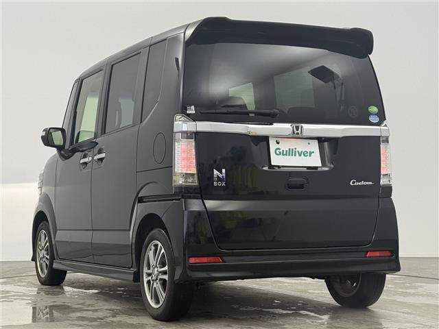 Ｎ－ＢＯＸカスタム Ｇ　ＳＳパッケージ　ＳＤナビ　地デジＴＶ　ＣＤ／ＤＶＤ　両側パワースライドドア　前方ドライブレコーダー　ＥＴＣ　純正フロアマット　純正１４インチアルミホイール　横滑り防止装置　オートライト　スマートキー　プッシュスタート（43枚目）