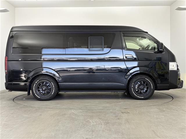 ハイエースワゴン ＧＬ　ＦＬＥＸコンプリートカー　シートアレンジ【ｆａｍｉｌｉａｒ】　ヒッチメンバー　防虫ネット　アミエース（左後網戸）　フロントバンパー　テールランプ　フォグランプ　社外ナビ　後席モニター　全方位カメラ（32枚目）