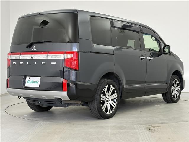 デリカＤ：５ Ｐ　追従機能付クルーズコントロール　両側パワースライドドア　フリップダウンモニター　１０インチ純正ナビ　アラウンドビューモニター　ドライブレコーダー　ＥＴＣ　ＡＣ１００Ｖコンセント　シートヒーター　ＬＥＤ（33枚目）