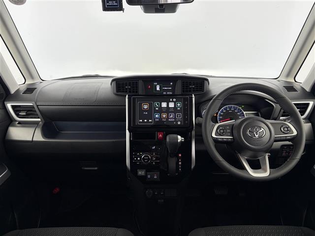 ルーミー カスタムＧ－Ｔ　衝突回避支援ブレーキ　誤発進抑制制御　追従型クルコン　レーンディパーチャー　標識認識機能　全方位カメラ　ＬＥＤ　両側パワスラ　９インチ純正ナビ　Ａｐｐｌｅｃａｒｐｌａｙ　シートヒーター　電子パーキング（2枚目）