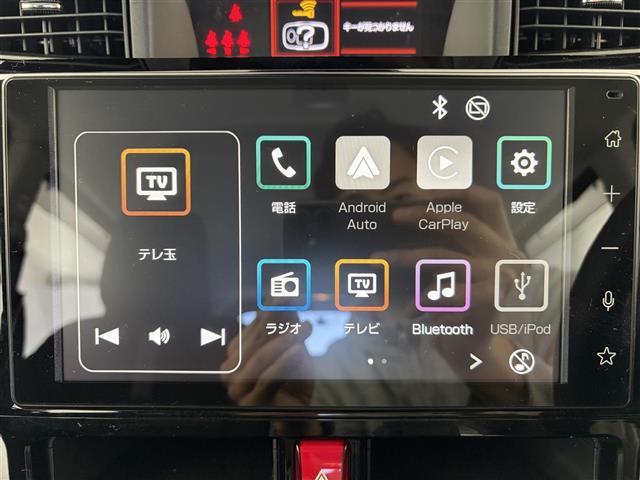 ルーミー カスタムＧ－Ｔ　衝突回避支援ブレーキ　誤発進抑制制御　追従型クルコン　レーンディパーチャー　標識認識機能　全方位カメラ　ＬＥＤ　両側パワスラ　９インチ純正ナビ　Ａｐｐｌｅｃａｒｐｌａｙ　シートヒーター　電子パーキング（10枚目）