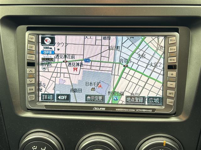 インプレッサスポーツワゴン 1.5iスペシャル 4WD 社外7インチナビ CD/DVDチェンジャー ワンセグTV ETC 社外スタッドレスタイヤ サマータイヤ付 社外フロアマット(7枚目)