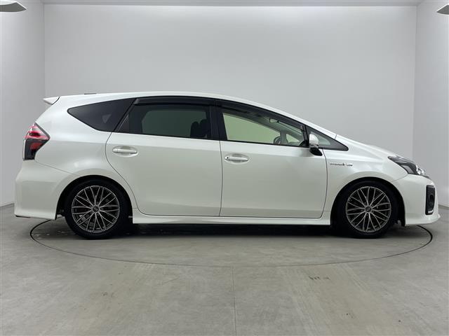 プリウスアルファ Sツーリングセレクション・G’s アルパイン製9インチナビ CD DVD Bluetooth フルセグTV バックカメラ ETC 前後ドライブレコーダー ハーフレザーシート 社外17インチアルミホイール HIDライト スマートキー(31枚目)