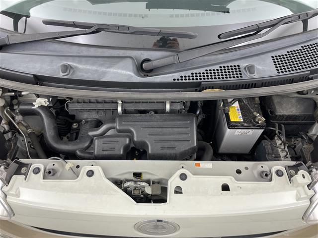 ムーヴキャンバス Ｘリミテッドメイクアップ　ＳＡＩＩ　禁煙車　オーディオ　両側パワースライドドア　衝突軽減ブレーキ　アイドリングストップ　レーンキープアシスト　オートエアコン　フロアマット　スマートキー　プッシュスタート　ベンチシート　電動格納ミラー（42枚目）