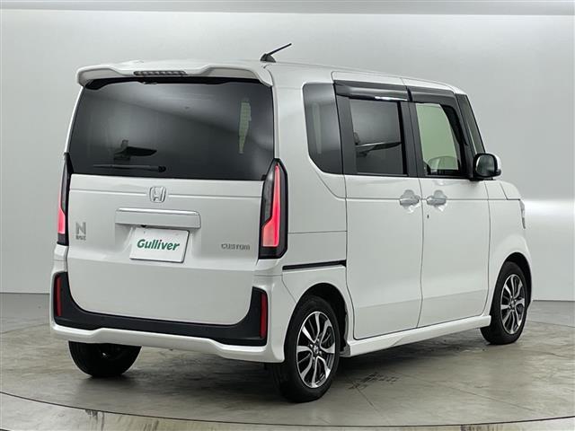 N-BOXカスタム ベースグレード 禁煙車 純正9インチナビ バックカメラ 衝突軽減ブレーキ シートヒーター 両側パワースライドドア レーダークルーズコントロール ETC レーンキープアシスト 純正アルミホイール Bluetooth(37枚目)