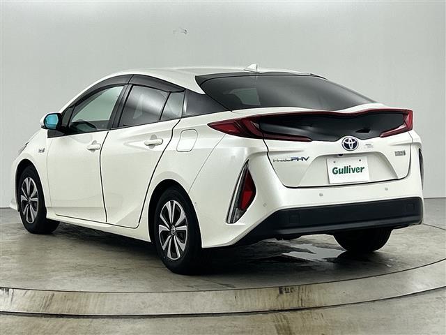 プリウスPHV Aレザーパッケージ 禁煙車 純正11インチナビ 本革シート 衝突軽減ブレーキ ブラインドスポットモニター ステアリングヒーター パーキングアシスト ドライブレコーダー シートヒーター パワーシート ETC2.0 LED(34枚目)
