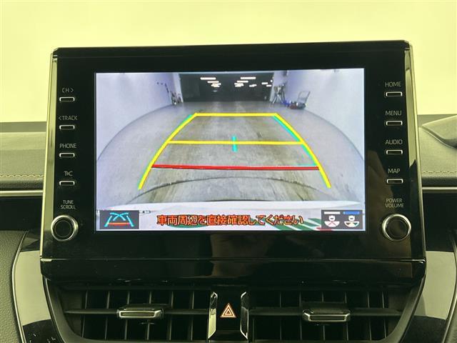 カローラツーリング ハイブリッド ダブルバイビー 禁煙車 純正9インチナビ バックカメラ 衝突軽減ブレーキ AC100V電源 ステアリングヒーター シートヒーター ドライブレコーダー ETC レーダークルーズコントロール オートマチックハイビーム(4枚目)
