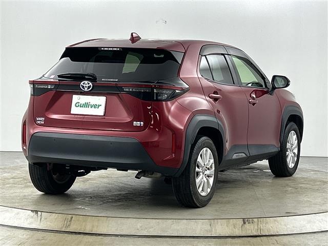 ヤリスクロス ハイブリッドG 禁煙車 ワンオーナー 純正8インチディスプレイオーディオ ETC 衝突軽減ブレーキ パワーバックドア レーダークルーズコントロール オートマチックハイビーム レーンキープアシスト 純正アルミホイール(36枚目)