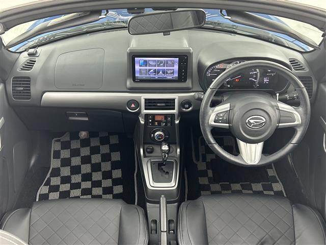 コペン セロ 禁煙 純正7インチナビ 純正フロントドライブレコーダー Bluetooth ETC 純正16インチアルミホイール フロントシートヒーター アイドリングストップ スマートキー プッシュスタート LED(2枚目)