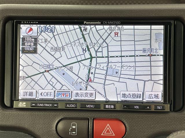 スペイド G 禁煙車 7インチナビ シートヒーター ETC パワースライドドア バックカメラ スマートキー プッシュスタート オートエアコン 純正アルミホイール 横滑り防止装置 オートライト ワンセグTV DVD(6枚目)