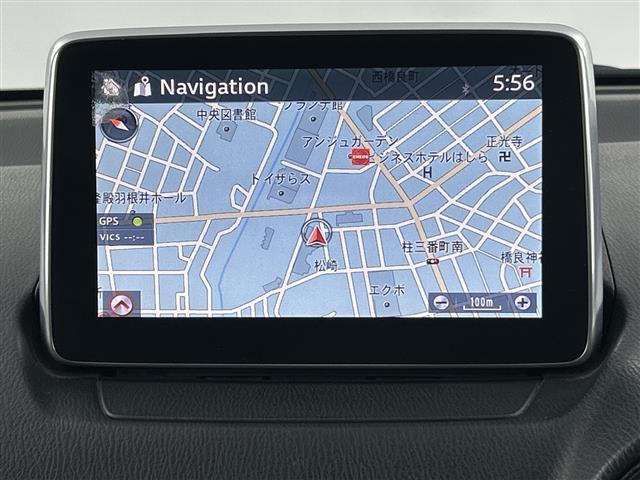 デミオ ＸＤ　禁煙車　ターボ　純正７インチナビ　バックカメラ　衝突軽減ブレーキ　ドライブレコーダー　ＥＴＣ　横滑り防止装置　純正アルミホイール　スマートキー　プッシュスタート　Ｂｌｕｅｔｏｏｔｈ　純正フロアマット（5枚目）