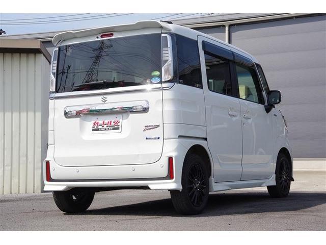 スペーシアカスタム ハイブリッドGS 両側スライド・片側電動 ナビ TV クリアランスソナー 衝突被害軽減システム LEDヘッドランプ スマートキー アイドリングストップ 電動格納ミラー シートヒーター ベンチシート CVT(6枚目)