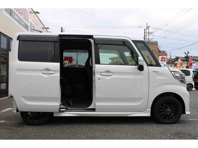 スペーシアカスタム ハイブリッドGS 両側スライド・片側電動 ナビ TV クリアランスソナー 衝突被害軽減システム LEDヘッドランプ スマートキー アイドリングストップ 電動格納ミラー シートヒーター ベンチシート CVT(8枚目)